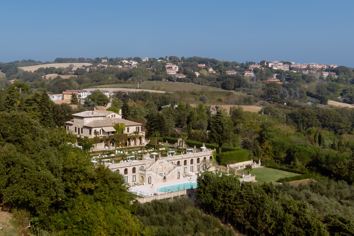 Historic villa estate with gardens and pool in Marche, Italy — unusual wedding venue